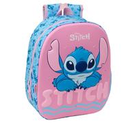Mochila 3D LED Stitch Disney 33cm