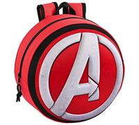 Mochila 3D Redonda Avengers, 310x100x310 mm