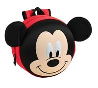 Mochila 3D Redonda Mickey Mouse, 310x100x310 mm