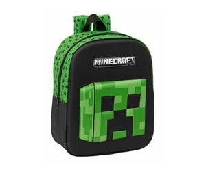 Mochila 3D SAFTA Minecraft (22 x 10 x 27 cm)