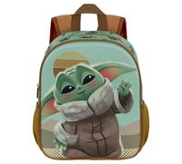 Karactermania Mochila 3D pequeña Star Wars The Mandalorian 26 x 31 cm 8,5 L Turquesa/Marrón