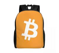 Mochila 405Cx Bitcoin para mujeres, hombres, estudiantes universitarios, mochila para computadora portátil,