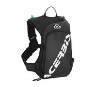 Acerbis Sather Logo 9L Mochila de hidratación, negro-blanco para Hombres