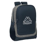 Safta KAPPA DARK NAVY - Mochila Escolar Infantil, Ideal para Niños de Diferentes Edades, Cómoda y Versátil, Calidad y Resistencia, 32x16x44 cm, Color Gris/Azul Marino Melange