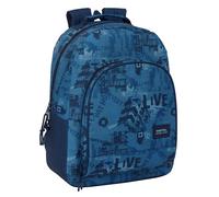 Safta Mochila escolar NEW EDITION – Adaptable a carro, cómoda y versátil, 32x15x42 cm