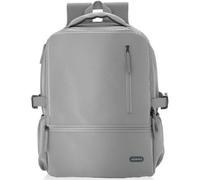 Mochila Aisens ASBG-BP087-GR para Portátiles hasta 15.6'/ Impermeable/ Gris