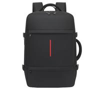 Mochila aislada al vacío con bomba de aire eléctrica para el vacío de un solo botón; mochila extensible de 60 litros para equipaje de mano impermeable con compartimento para portátil y compartimento