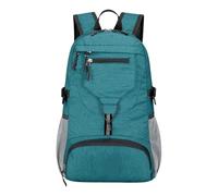 Mochila al aire libre - Mochila de viaje ligera grande, mochila impermeable para viajes | Bolsa de viaje impermeable para mujeres hombres | Pequeño compacto rack plegable -Pack con bandas reflectantes