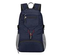 Mochila al aire libre - Mochila de viaje ligera grande, mochila impermeable para viajes | Bolsa de viaje impermeable para mujeres hombres | Pequeño compacto rack plegable -Pack con bandas reflectantes