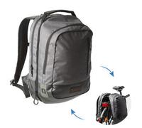 Mochila - alforjas para portaequipajes bici Btwin gris carbón Talla única