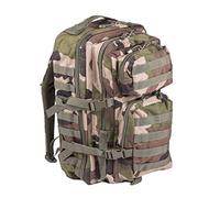 Mochila Asalto estilo militar tipo LG camuflaje CCE o Woodland Francés de 36 Litros Miltec - casual