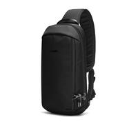 Mochila bandolera antirrobo Pacsafe V Tech de poliéster reciclado de 10L Negro