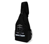 Mochila Bandolera Créeme, Casi Soy Abogado Antirrobo Bolso Pecho Poliéster Bandolera Para Mujer Acampada Hombre 19X39Cm