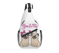 Mochila Bandolera Lindo Perro With You Soy Yo Sling Bolsa Estilo Pequeño Bolsos Cruzados, Para Negocio, Deportes, Viajes