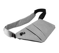 Mochila bandolera para hombre, bolsa bandolera para hombre, bolsa de viaje, mochila de hombro, bolsa de pecho, bolsa portátil para el cuerpo, para camping, uso diario, viajes, senderismo, Gris1, Refer
