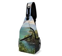 Mochila bandolera ultraligera de un solo hombro, antirrobo, multiusos para acampar al aire libre, senderismo y ciclismo. Osprey presenta sus majestuosas alas y su mirada penetrante.