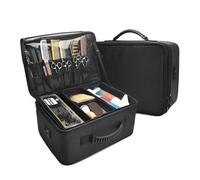 Mochila Barbero Bolsa de peluquero gran capacidad, almacenamiento herramientas tijera maquillaje, organizador cosméticos peluquería, bolsas viaje multifunción for salidas