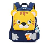 Mochila Bebe Guarderia Niño Mochila 3 Años Niña Mochila Pequeña Mini Mochilas Niños Tigre Mochila Infantil 4 Años Pre-Escolar Amarillo 34x26x15cm