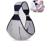 Mochila Bebe Portabebes, Porteo Bebe Respirable,Mochila Portabebes Ajustable，Mochila Porteo Bebe Multifunción， Apto para 0~36 meses