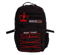 Mochila Black Crown Spartan Negro/rojo A005989