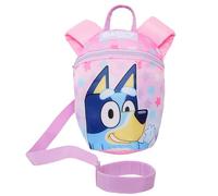 Mochila Bluey para niñas con riendas, arnés de Seguridad Desmontable para niños pequeños, minimochila para guardería