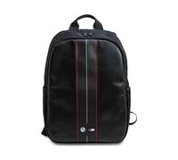 CG MOBILE BMW BMBP15COMSCAKR - Mochila (16", diseño de rayas rojas y carbono), color negro, Negro , 16"