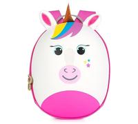 Mochila Boppi Tiny Trekker Pingüino, diseño lindo, azul marino, 4 L (Pink)