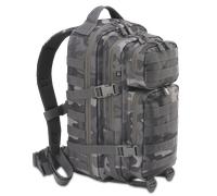 Mochila Brandit US Cooper Medium Gris/Camuflaje Gris,Camuflaje