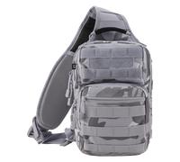 Brandit Us Cooper Sling Pack Medium, Mochila Unisex adulto, Blizzard Camo, Medium - 8 Liter