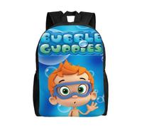 Mochila Bubble Guppies para adolescentes, mochila escolar de lona, mochila unisex - XTYD9747
