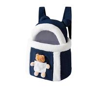 Mochila Cálida Bolsillo en el Pecho Transpirable Perros Pequeños Perros Invierno Aire Libre Transporte Mochila Suministro de Viaje Suministro de Mascotas Para Bolsa de Transporte TrG82 (A,