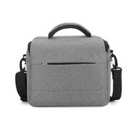 Mochila Cámara Profesional Bolso de mano para cámara SLR, bandolera de nailon, bolso portátil para fotógrafos para Ca&no&n 100D, 200D, 600D, 700D, 750D, 760D, 800D, 1100D, 1200D, 1300D(Grey)