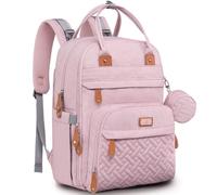 Mochila cambiadora BabbleRoo, multifunci n, impermeable, de viaje, con cambiador, correas para cochecito y estuche para chupete, unisex y elegant