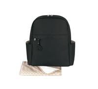 Mochila canastilla London de Pasito a Pasito (Negro)