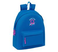 Mochila Casual BENETTON BASICS Azulina, Day Pack 42 cm.