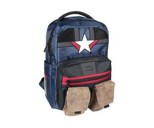 Mochila casual cerdá marvel capitan america vengadores multicolor 48 cm (MGS0000001270)