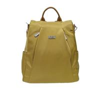 Mochila casual de nailon impermeable, sistema antirrobo, convertible en bolso bandolera con 2 bolsillos delanteros, ideal para el trabajo, la universidad... Art.5050-16 Producto original Coveri