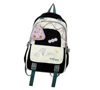 Mochila casual de viaje con correas ajustables, monedero, gran capacidad, para uso diario, unisex, multicolor