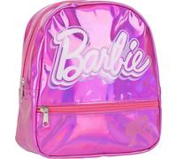 Mochila Casual Iridiscente Barbie Medidas 23.0x20.0x8.0 cm para Niñ@s con Asas Ajustables y Ergonómica | Mochila Infantil Comodidad y Ajuste con Espacio, Material Resistente y Fácil de Limpiar