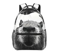 Mochila casual ligera Starry ForestPrint, Ufo Capy 3, One Size | Resistente al agua - Mochila informal y portátil para hombres y mujeres, pequeña bolsa de institución educativa para viajes