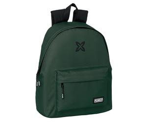Mochila Casual MUNICH BASICOS Verde, Day Pack 42 cm.