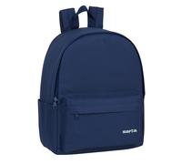 Mochila Casual SAFTA Basics Azul Navy, 40 cm. Portátil 14,1