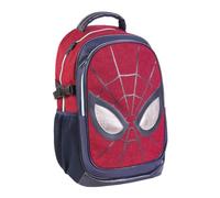 Mochila Casual Técnica de Spiderman - Color Rojo y Azul - 31x47x24 cm - Fabricada en Poliéster - Incluye Bolsillo Lateral y Asas Ajustables - Estampado Spiderman - Producto Original Diseñado en España
