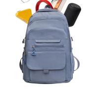 Mochila Chicas Gran Capacidad De Presión Estética, azul, Se référer au descriptif, Consulte la descripción