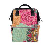 Mochila clásica de elefante con gran capacidad para múltiples funciones de viaje para momia mujer, color, talla Talla única