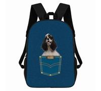 Mochila Cocker1 Backpack Prácticadaypack Unisex Mochila Escolar para Senderismo Travel Aire Libre