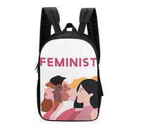 Mochila Cómics Feministas Backpack Escolares Mochilas Unisex Mochilas Escolares para Aire Libre Travel Escolar