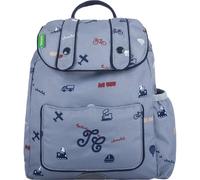 Mochila con bolsillo magnético tartine y chocolate para niños Tann's Globe-trotter 5 L