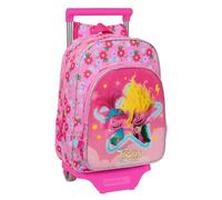 Mochila Con Carro 705 Trolls 3 26 x 34 x 11 cm.