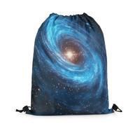 Mochila con Cordón Universe Nebula Starry Star Galaxy Trippy Outerspace Mochila Cuerdas Talla Única Gym Bag Unisex Bolsas De Cuerdas para Senderismo Viaje Compras 36X42CM